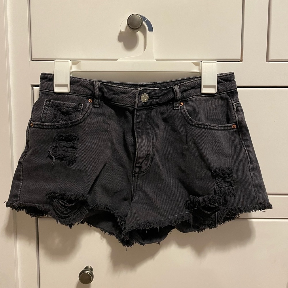 ✨5 for $20✨Black Destroyed High Rise Short shorts